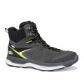 Hanwag Hiking Shoes Blueridge ES (suede leather, waterproof) asphalt grey/yellow Men