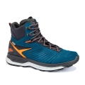 Hanwag Hiking Shoes Blueridge ES (suede leather, waterproof) blue/orange Men