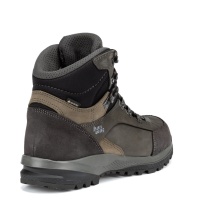 Hanwag Hiking Shoes Banks SF Extra GTX (Nubuck Leather, Waterproof, Wide) Asphalt Grey/Brown Men's