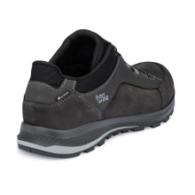 Hanwag Hiking Shoes Banks Low GTX (Nubuck and suede leather, waterproof) asphalt grey/black Men