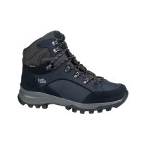 Hanwag Banks Lady GTX Walking Shoes (Nubuck Leather, Waterproof) Navy Blue/Asphalt Grey Ladies