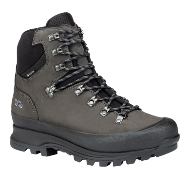 Hanwag Hiking Shoes Nazcat II GTX (Nubuck Leather, Waterproof, Trekking) Asphalt Grey/Black Men's