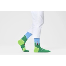 Happy Socks Daily Sock Crew Garden green/blue - 1 Pair