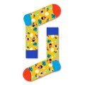 Happy Socks Daily Sock Crew Fantasy Eggs yellow 1pc