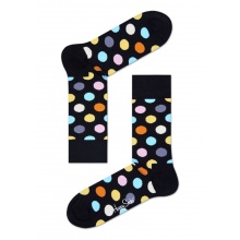 Happy Socks Daily Sock Crew Big Dot black - 1 pair