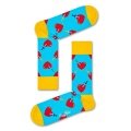 Happy Socks Daily Sock Crew Broken Heart light blue - 1 pair