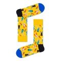 Happy Socks Daily Sock Crew Easter Bunny (Yellow) - 1 Pair