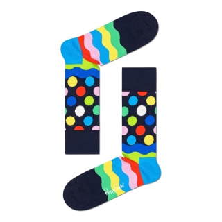 Happy Socks Daily Sock Crew Easter Wave (Easter) colourful - 1 Pair