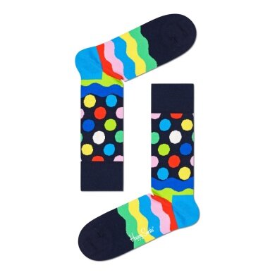 Happy Socks Daily Sock Crew Easter Wave (Easter) colourful - 1 Pair