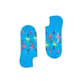 Happy Socks Daily Sock No Show Sneaker Flamingo blue - 1 Pair