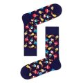 Happy Socks Daily Sock Crew Ice Cream (Ice Cream Cone) Navy Blue - 1 Pair