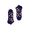 Happy Socks Daily Sock Sneaker Ice Cream (Ice Cream Cone) navy - 1 Pair