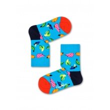 Happy Socks Daily Sock Kids Banana (Banana) light blue Children - 1 Pair