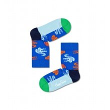 Happy Socks Daily Sock Crew Kids Crocodile Blue Children - 1 Pair