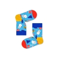 Happy Socks Daily Crew Kids Bring it on Sock blue Children - 1 Pair