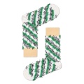 Happy Socks Daily Sock Crew Lashes white/green 1pc