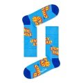 Happy Socks Daily Sock Crew Number One Dad light blue - 1 pair