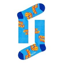 Happy Socks Daily Sock Crew Number One Dad light blue - 1 pair