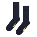 Happy Socks Daily Sock Crew Solid navy blue - 1 Pair