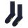 Happy Socks Daily Sock Crew Solid navy blue - 1 Pair