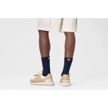 Happy Socks Daily Sock Crew Solid navy blue - 1 Pair