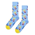 Happy Socks Daily Crew Sock Egg (Easter Egg) light blue - 1 pair