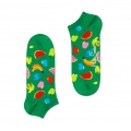 Happy Socks Daily Sock Sneaker Fruit (Fruits) Green - 1 Pair