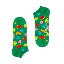 Happy Socks Daily Sock Sneaker Fruit (Fruits) Green - 1 Pair