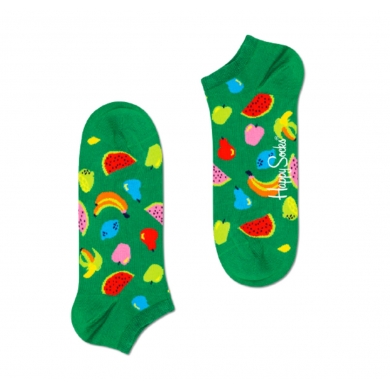 Happy Socks Daily Sock Sneaker Fruit (Fruits) Green - 1 Pair