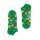 Happy Socks Daily Sock Sneaker Fruit (Fruits) Green - 1 Pair