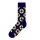 Happy Socks Daily Sock Crew Big Life Buyo (Lifebuoy) navy - 1 Pair