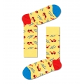 Happy Socks Daily Sock Crew Sunny Days (Sunglasses) yellow - 1 Pair