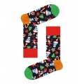 Happy Socks Daily Sock Crew Santa, Cats&Hats colorful 1pc