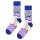 Happy Socks Daily Sock Crew Super Mom violet/blue - 1 Pair