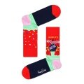 Happy Socks Daily Sock Crew World's Strongest Mom red/pink - 1 Pair