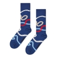 Happy Socks Daily Sock Crew Rope (Navy Blue) - 1 Pair