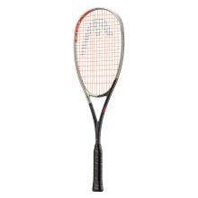 Head Squash Racket Radical 135 X #22 (135g/head-heavy) black/silver - strung -