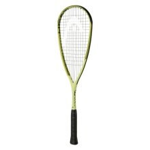 Head Squash racket Extreme 145g/grip-heavy 2023 lime green - strung -