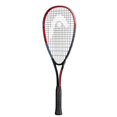 Head Kids Squash Racket Radical Ti #22 (175g/handle-heavy) black/red - strung -