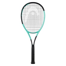 Head Tennis Racket Boom MP 100in/295g/Tournament 2024 black/turquoise - unstrung -