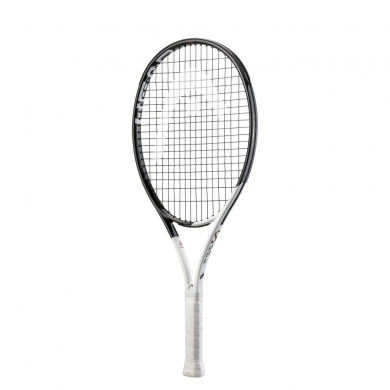 Head Kids Tennis Racket Speed JR 25in (9-12 years) white/black - strung -