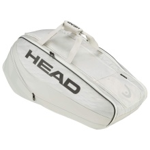 Head Tennis Racketbag Pro X Racquet Bag XL (Racket bag, 2 main compartments) corduroy white 12-pack