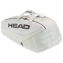 Head Tennis Racketbag Pro X Racquet Bag L (Racket bag, 2 main compartments) corduroy white 9-pack