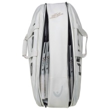 Head Tennis Racketbag Pro X Racquet Bag L (Racket bag, 2 main compartments) corduroy white 9-pack