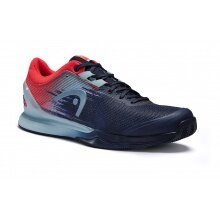 Head Tennis Shoes Sprint Pro 3.0 Clay/Sand Court Dark Blue/Neon Red Men