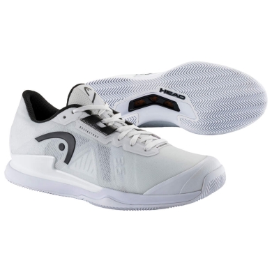 Head Tennis Shoes Sprint Pro 3.5 Clay/Sand Court White/Black Men