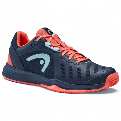 Head Tennis Shoes Sprint Team 3.0 Clay/Sand Court Dark Blue Women