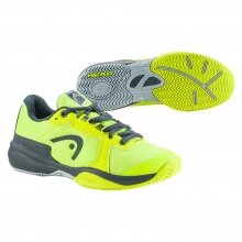 Head Tennis Shoes Sprint 3.5 Allcourt Yellow Kids