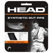 Head Tennis String Synthetic Gut PPS (Allround) black 12m Set