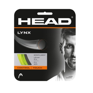 Stringing with Head Lynx Tennis String Yellow